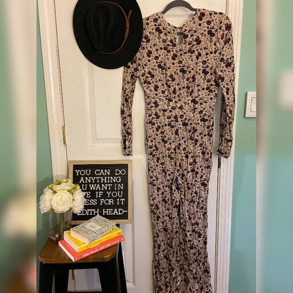 Free People Floral Jumpsuit - Picture 2 of 2